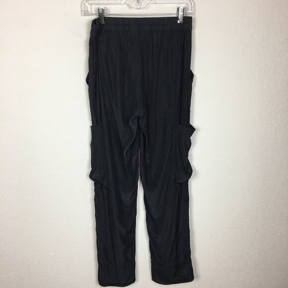 Mela Purdie Black Soft  Cargo Pull On Pants XS - Picture 5 of 8